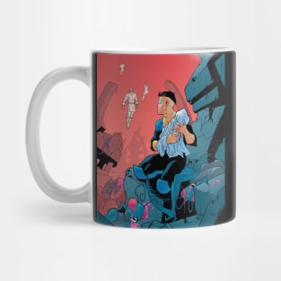 invincible comic scene Mug